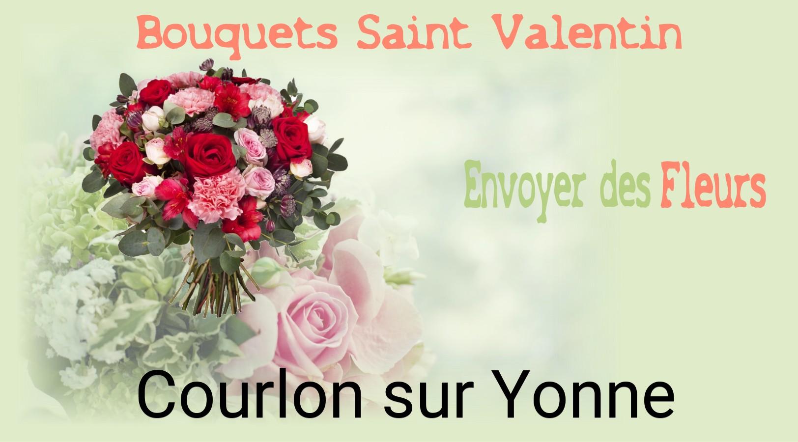 Roses de Saint-Valentin livrées à Courlon-sur-Yonne